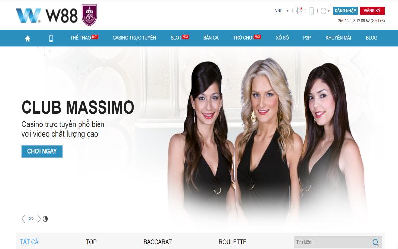 Trang web Casino trực tuyến uy tín